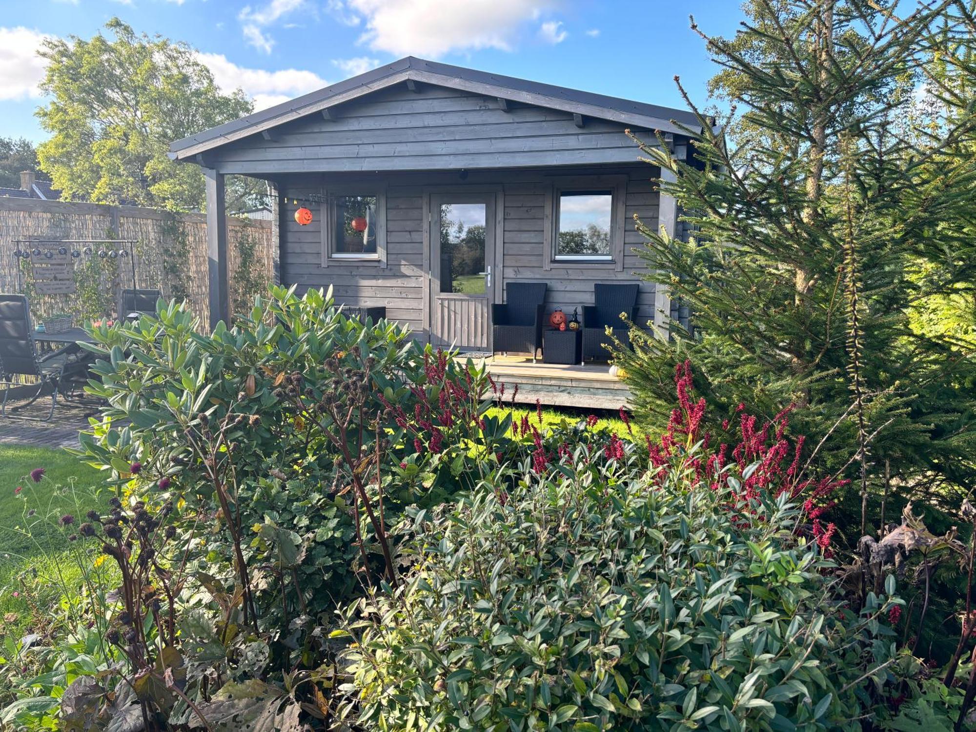 Chalet In Het Groen Met Airco Drachtstercompagnie Экстерьер фото