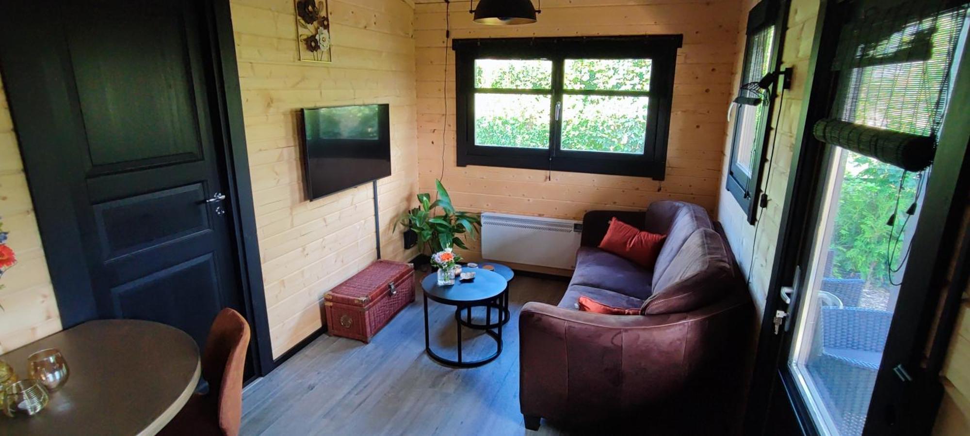 Chalet In Het Groen Met Airco Drachtstercompagnie Экстерьер фото