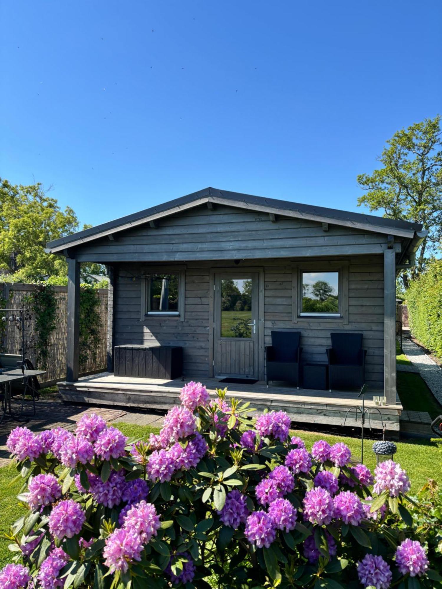 Chalet In Het Groen Met Airco Drachtstercompagnie Экстерьер фото